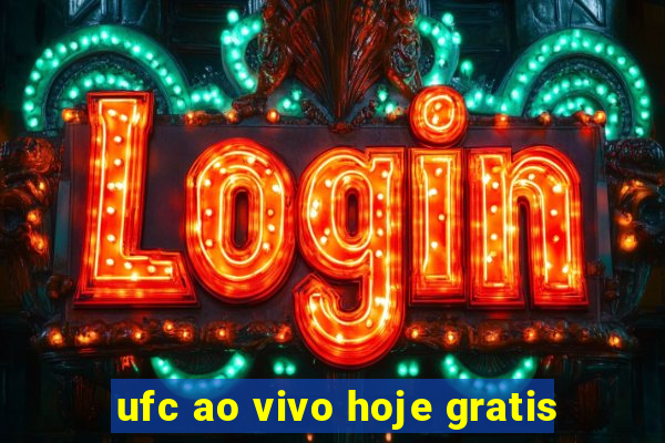 ufc ao vivo hoje gratis